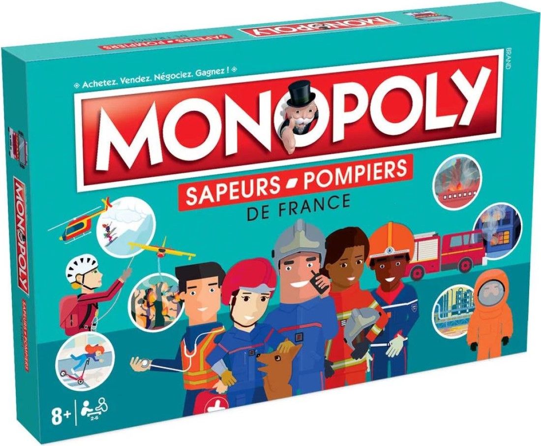 Monopoly: Sapeurs-Pompiers de France cover art