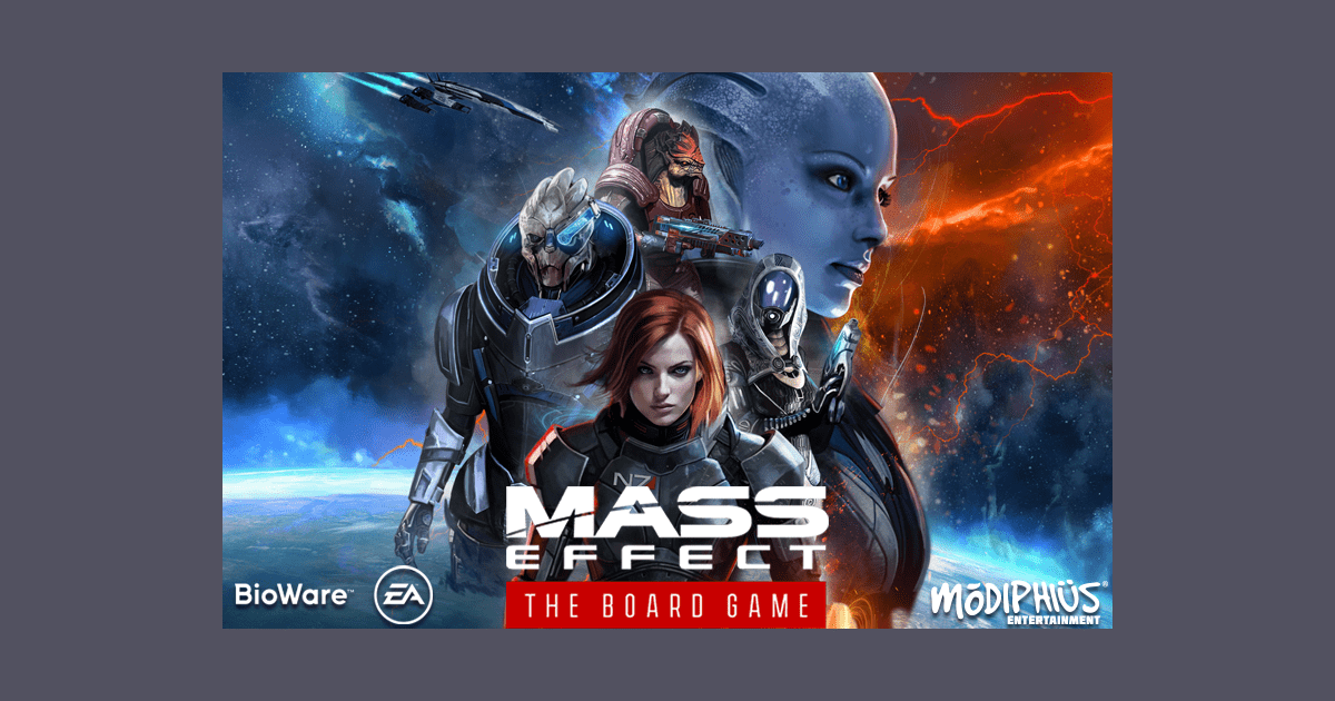 Mass Effect The Board Game Unboxing Gallery Pre Order Info And 