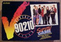 Board Game: Beverly Hills 90210 Survey Game
