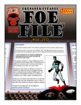 RPG Item: Foe File #04: Zed