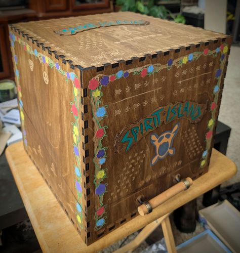 Spirit Crate - A custom single box storage solution for Spirit Island ...