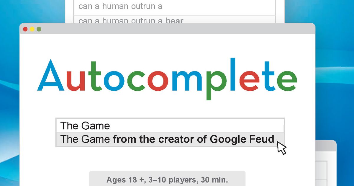 Autocomplete: The Game, Board Game