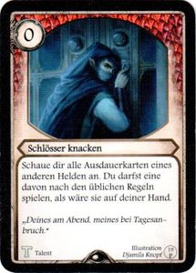Aventuria: Promokarte "Schlösser knacken"