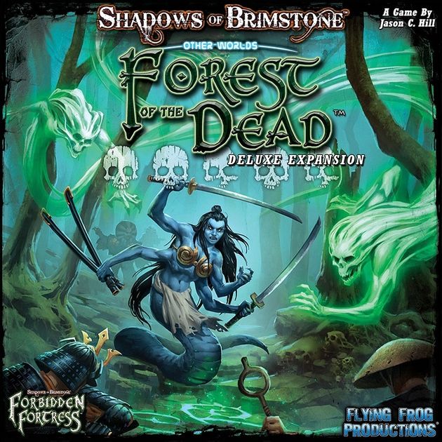 Shadows Of Brimstone Other Worlds Forest Of The Dead Board Game Boardgamegeek