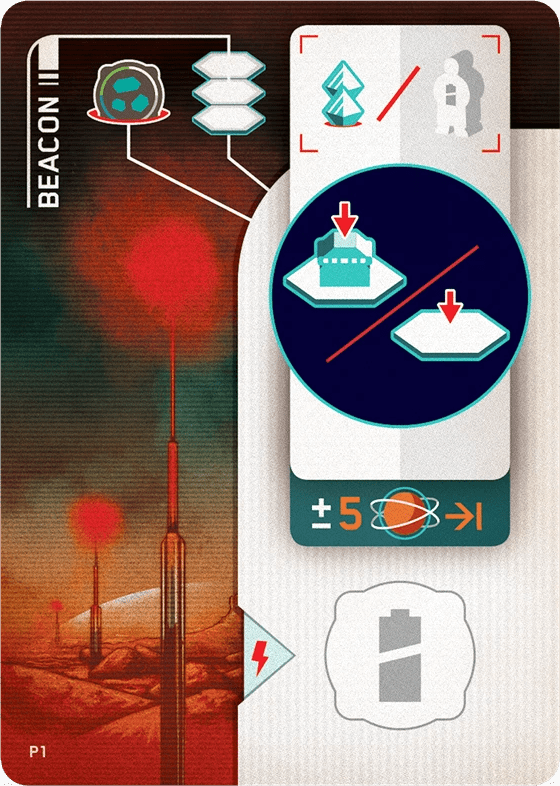 On Mars: Beacon Promo Card
