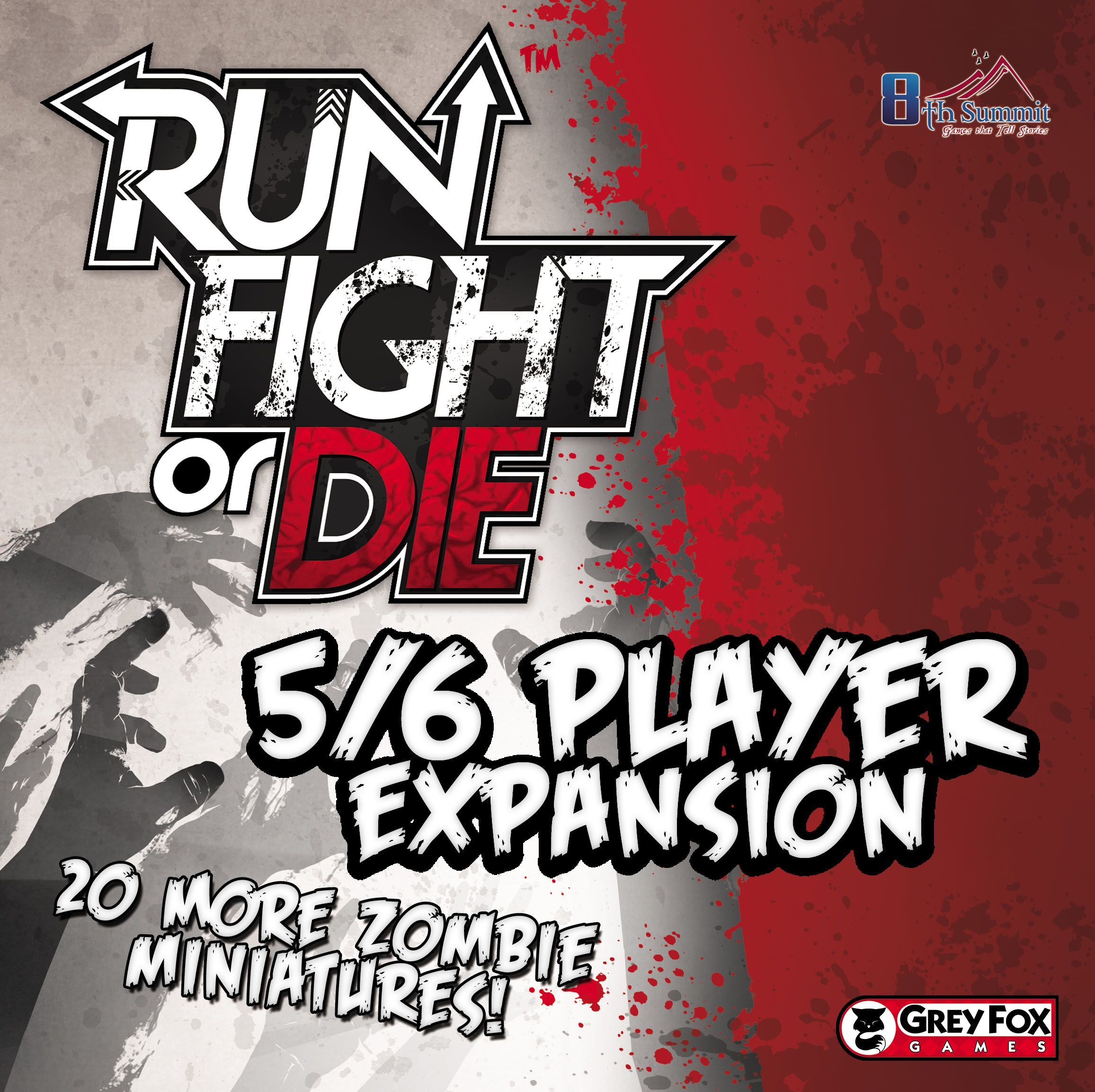 Coperta Run, Fight, or Die! 5/6 Player Expansion