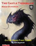 RPG Item: The Castle Triskelion Mega-Dungeon: Outer Ward First Floor