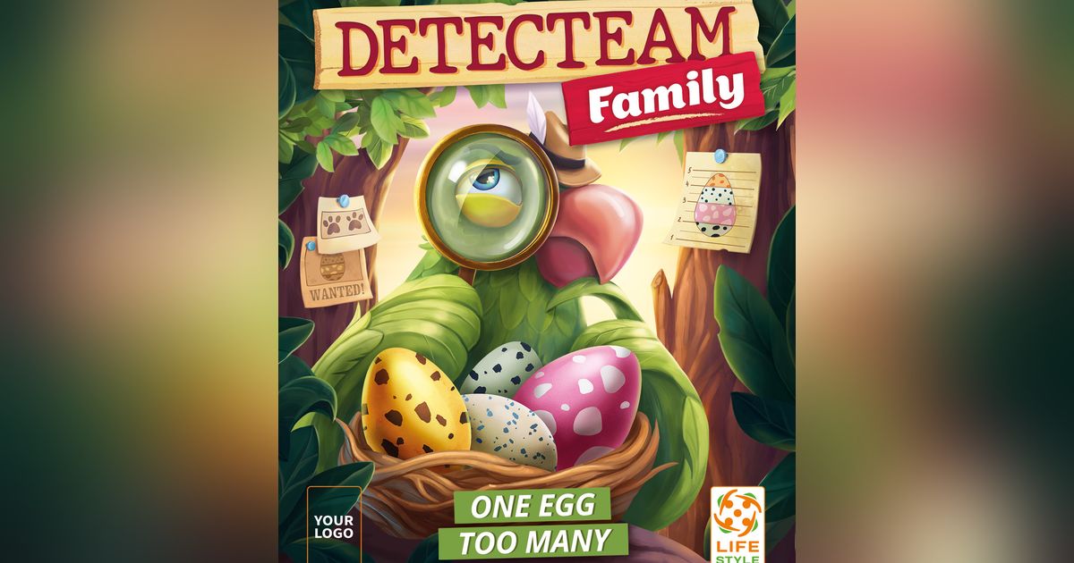 Detecteam Family: One Egg Too Many, Board Game