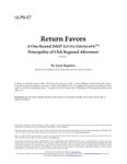 RPG Item: ULP6-07: Return Favors