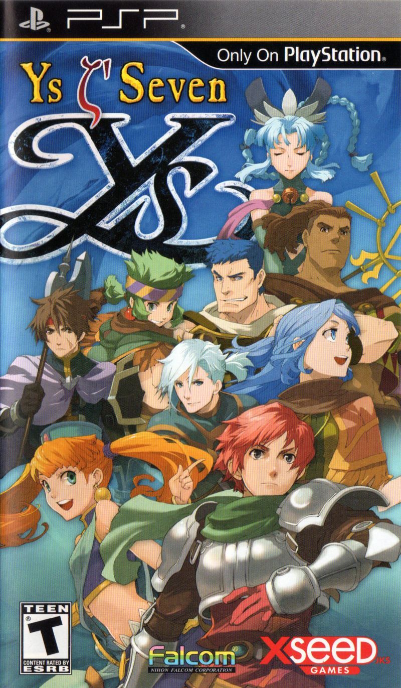 Ys Seven box art