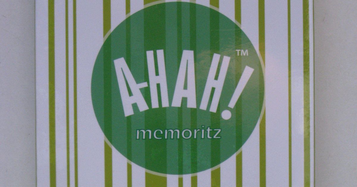 A-HAH! Memoritz | Board Game | BoardGameGeek