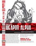 RPG Item: Prototype: Weapon Alpha