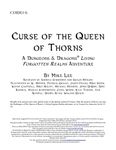 RPG Item: CORM1-6: Curse of the Queen of Thorns