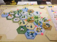 Towards end of 4 player game - forgot just how…