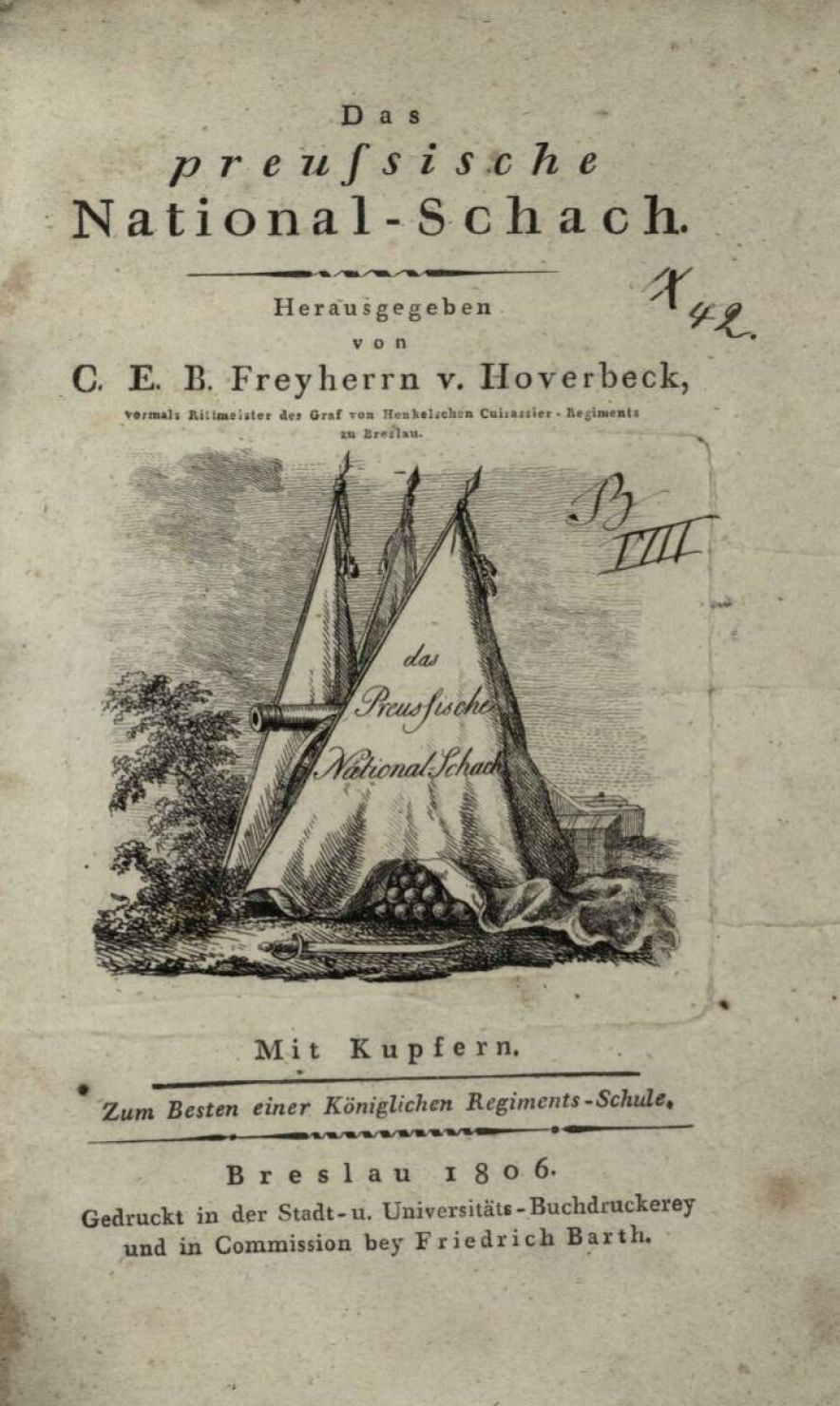 Das preussische National-Schach