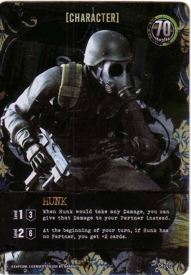 Resident Evil Deck Building Game: Hunk Foil Promo box art