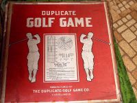 Board Game: Duplicate Golf Game