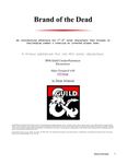 RPG Item: Brand of the Dead