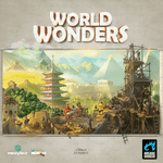 World Wonders, Arcane Wonders / MeepleBR / MUNDUS, 2023 — front cover (image provided by the publisher)