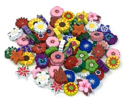 Wingspan: Oceania Expansion – Meeple Source Assorted Flower Types Nectar tokens (69 pcs)