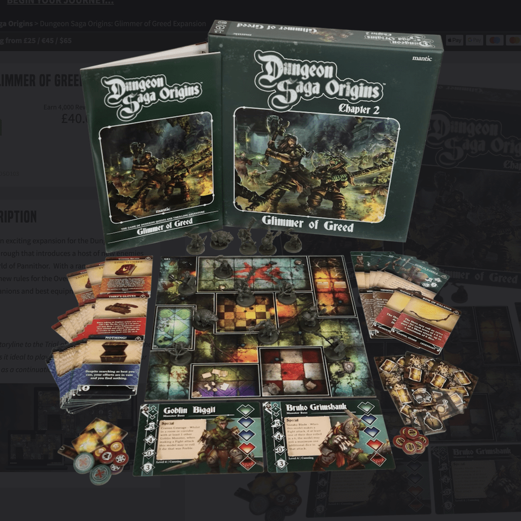 Illustration 3 de Dungeon Saga Origins – The Game of Classic Fantasy Adventure