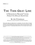 RPG Item: DRAG1-2: The Thin Gray Line