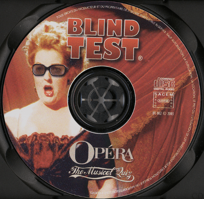 Blind Test: Opéra box art