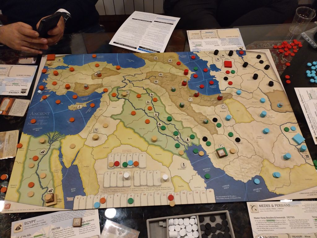 Game report: Successors scenario (5 players) | Ancient Civilizations of ...