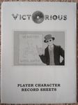 RPG Item: Victorious Player Character Record Sheets