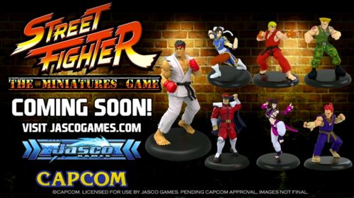 Board Game: Street Fighter: The Miniatures Game