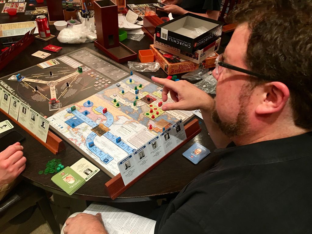 AAR 18 July 2017 Techno Bowl, Terraforming Mars, Churchill, Carbine, The Big Push Fun City