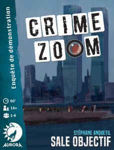 Crime Zoom: A Dirty Objective box art