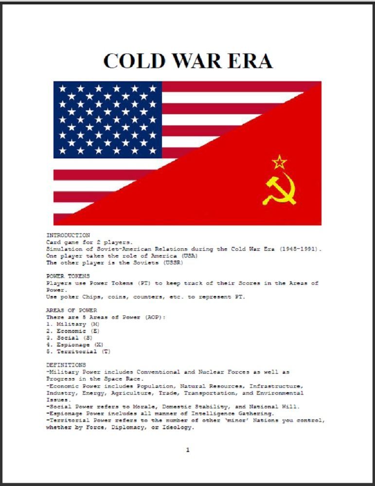 Cold War Era cover