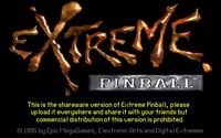 Video Game: Extreme Pinball