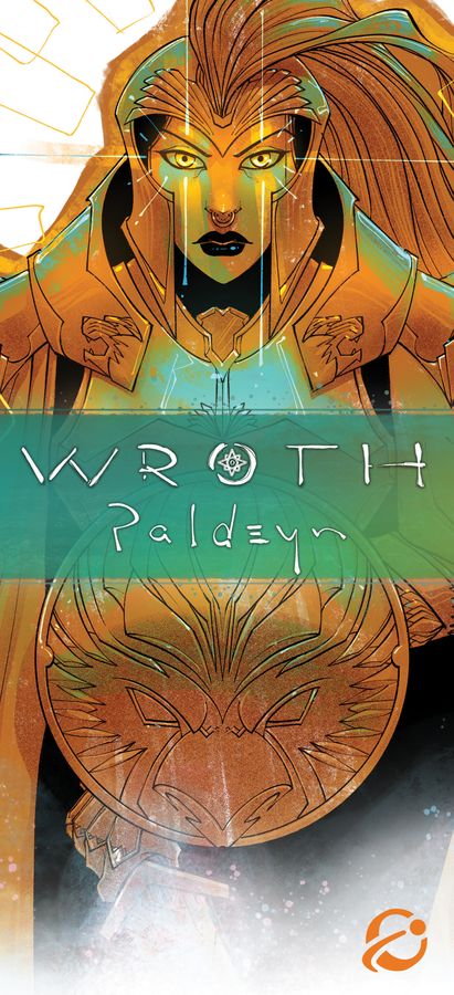 Wroth Paldeyn noble knights faction expansion board game 1-4 players Chip Theory Games - official cover