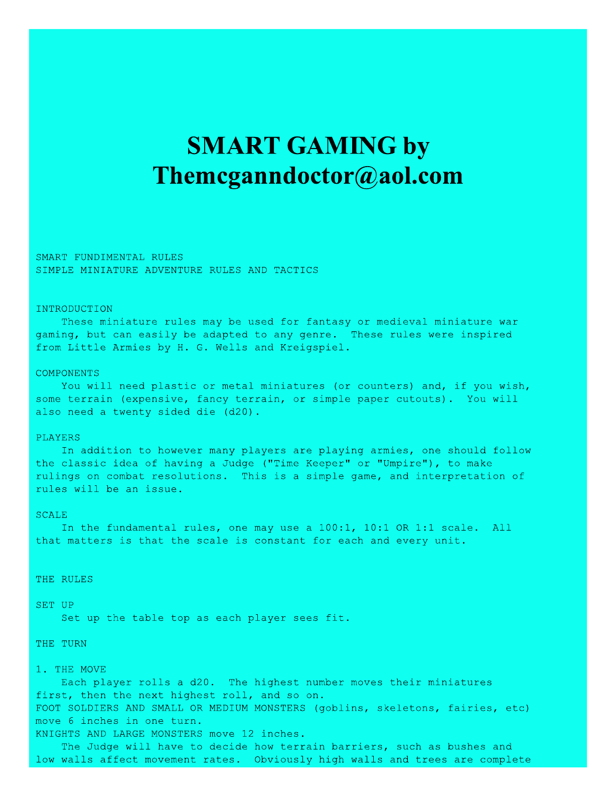 SMART Gaming