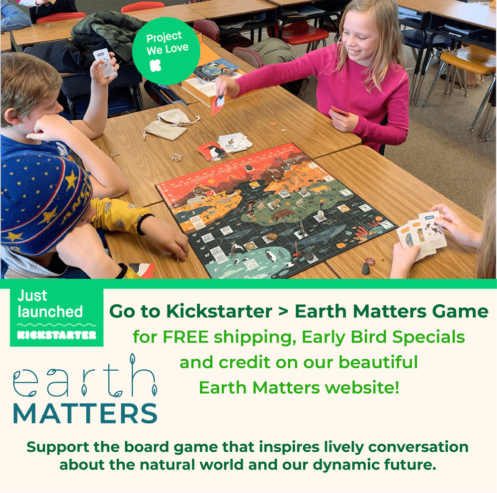 Earth Matters Game is live on Kickstarter Help Us Spread Seeds for