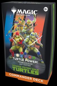mtg ninja turtle commander deck Amazon.com: Magic: The Gathering | Teenage Mutant Turtles - - Power! 2025 Wizards. Magic: The Gathering | Teenage