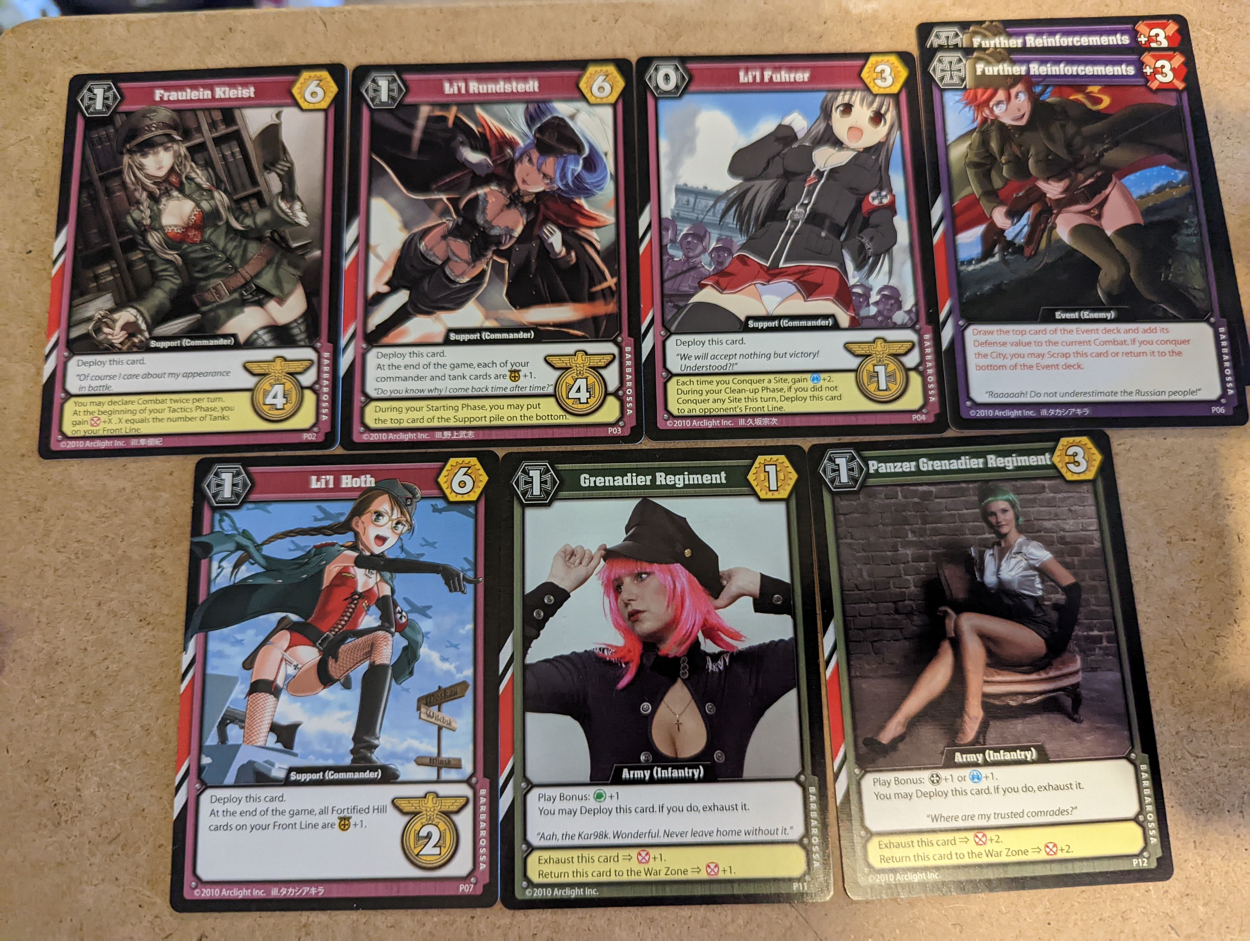 Barbarossa: Kickstarter Promos