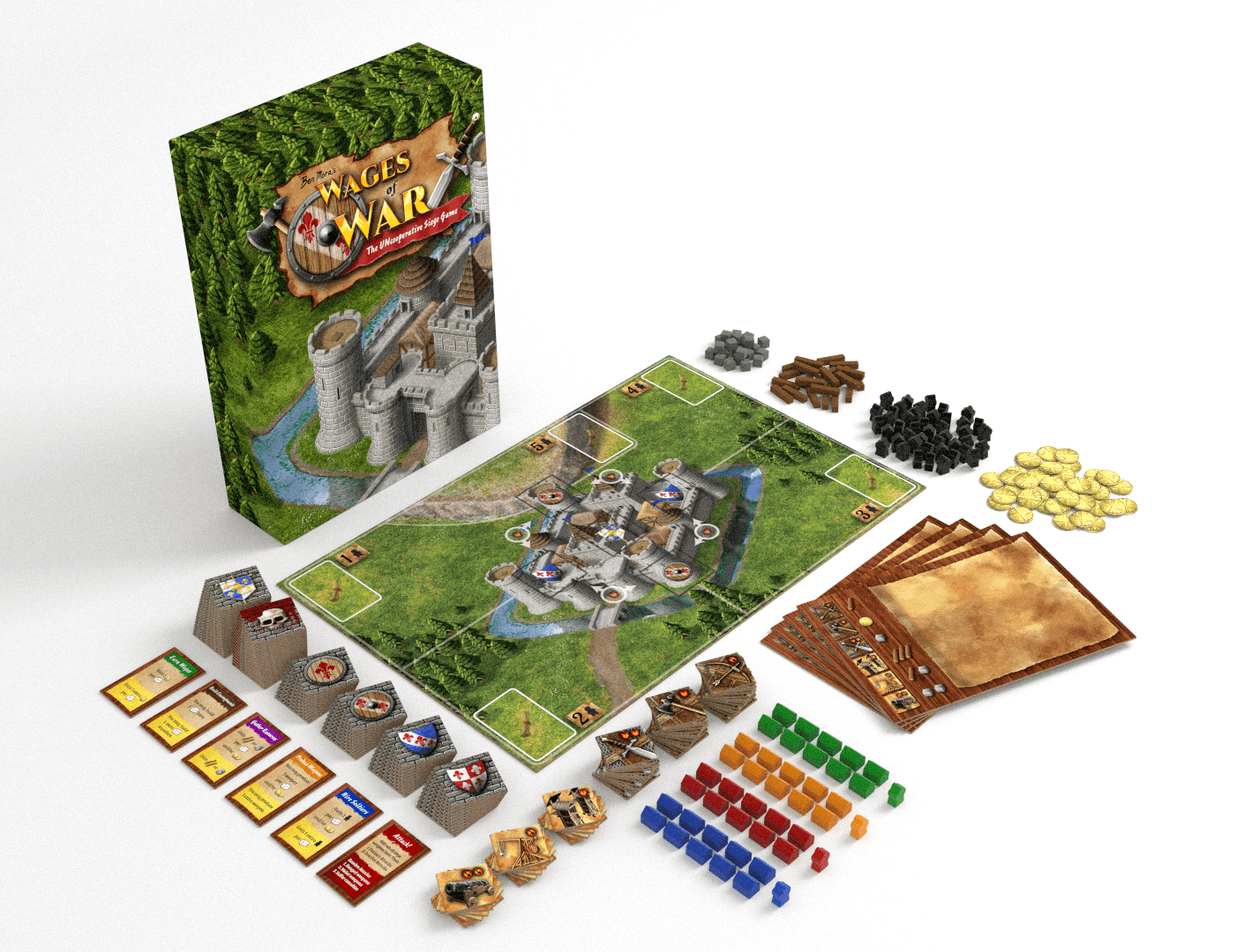 Wages of War: The Uncooperative Siege Game