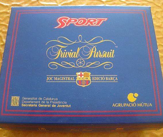 Trivial Pursuit: Edicio Barça box art