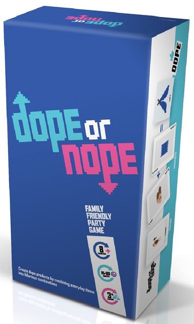 Family Friendly Party Game New! Create Dope Products Dope or Nope 