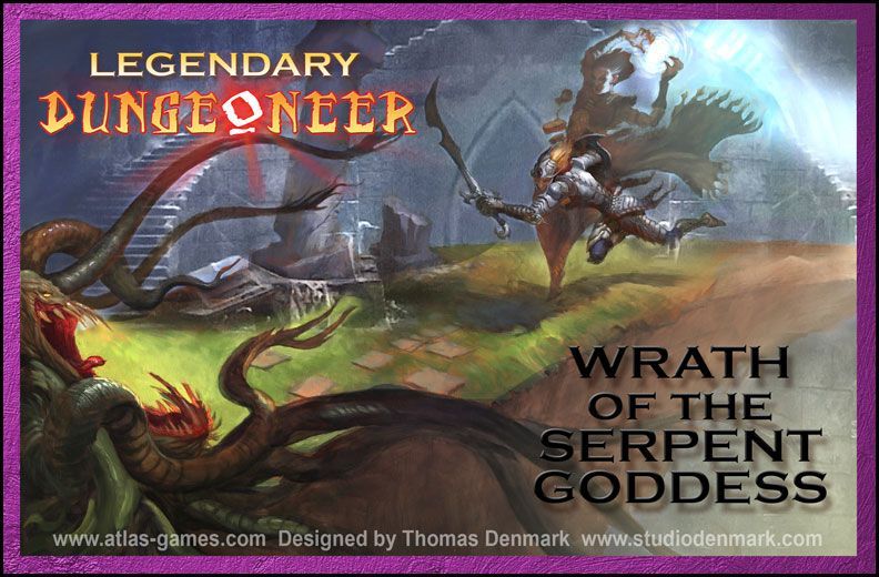 Fantasy Legendary Dungeoneer Wrath of the Serpent Goddess Atlas Games ATG01248 Science Fiction & Fantasy