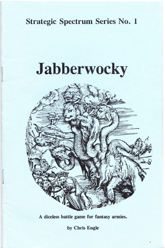 Jabberwocky: a diceless battle game for fantasy armies cover