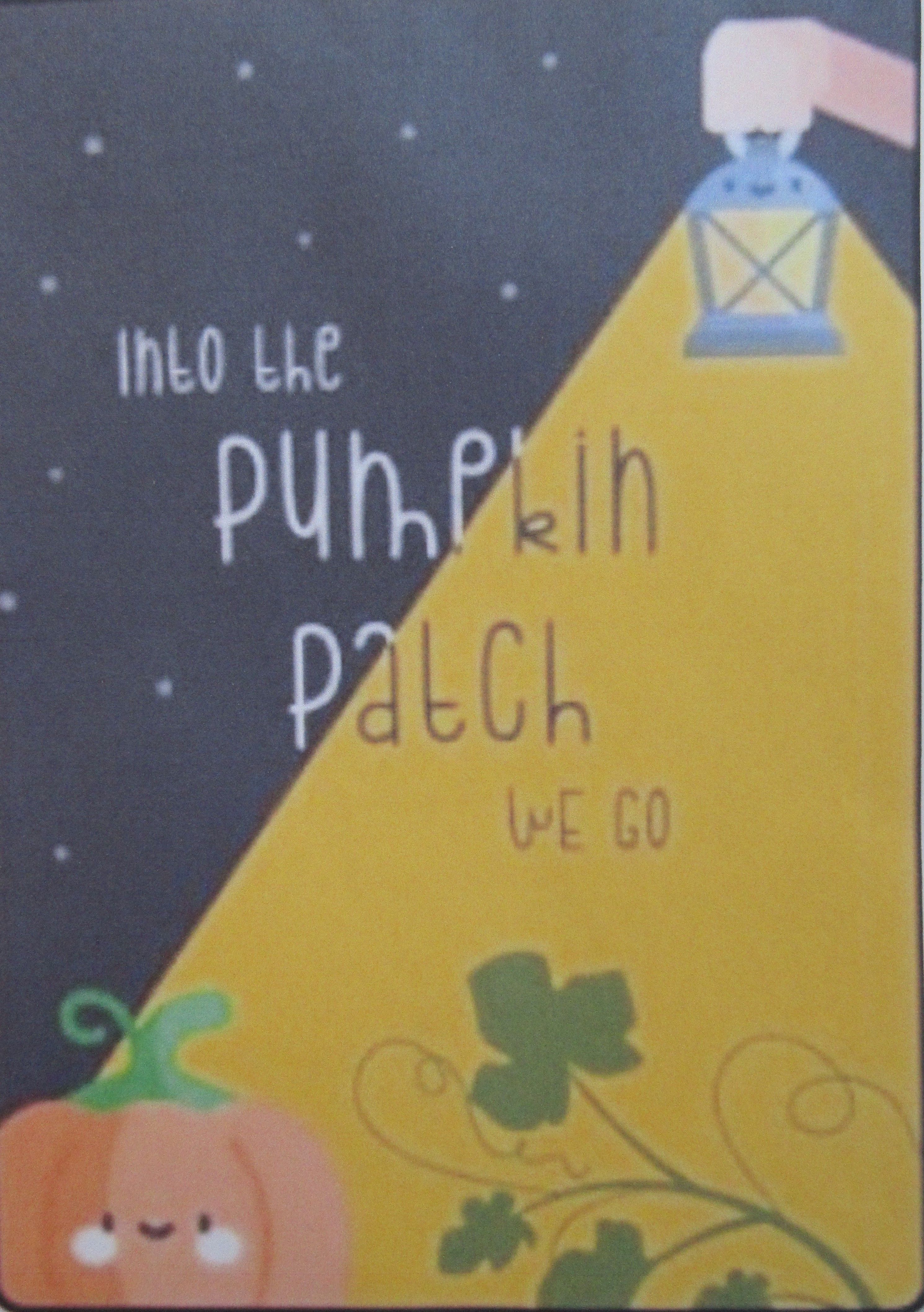 Into the Pumpkin Patch We Go