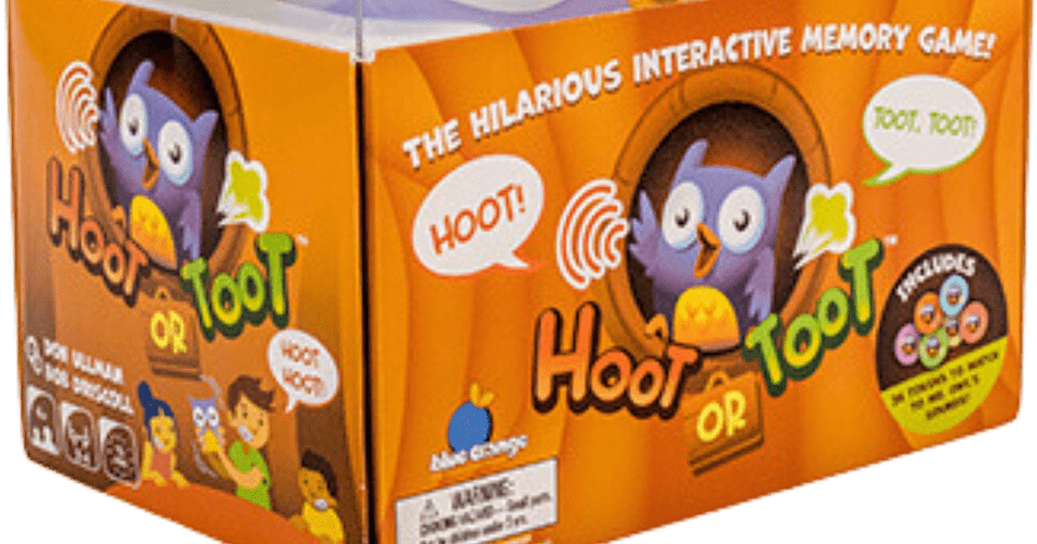 Hoot or Toot - Juego interactivo para preescolares y niños, juego educativo  de memoria de búho de Blue Orange Games - 2 a 4 jugadores para mayores de