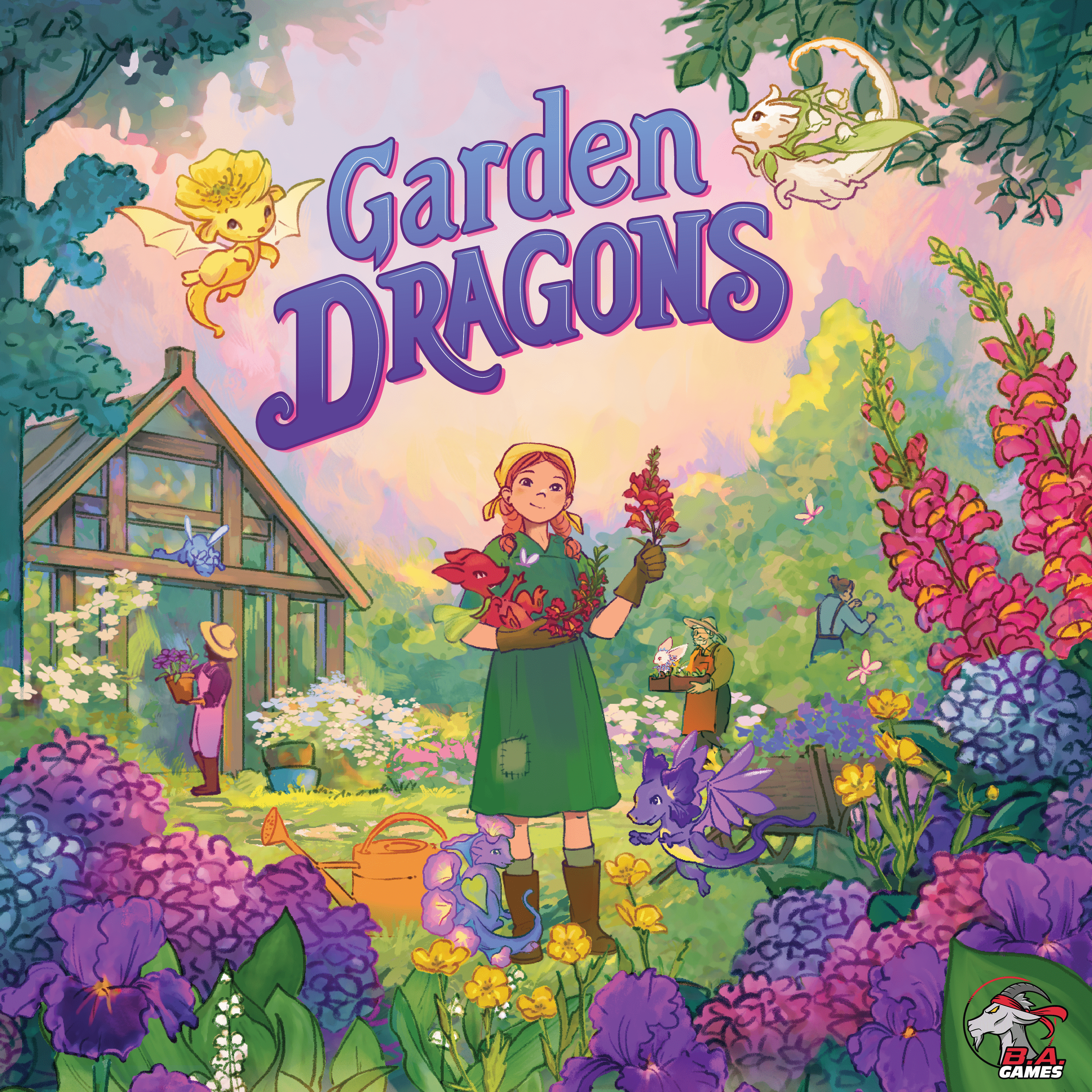 Cover art for Garden Dragons