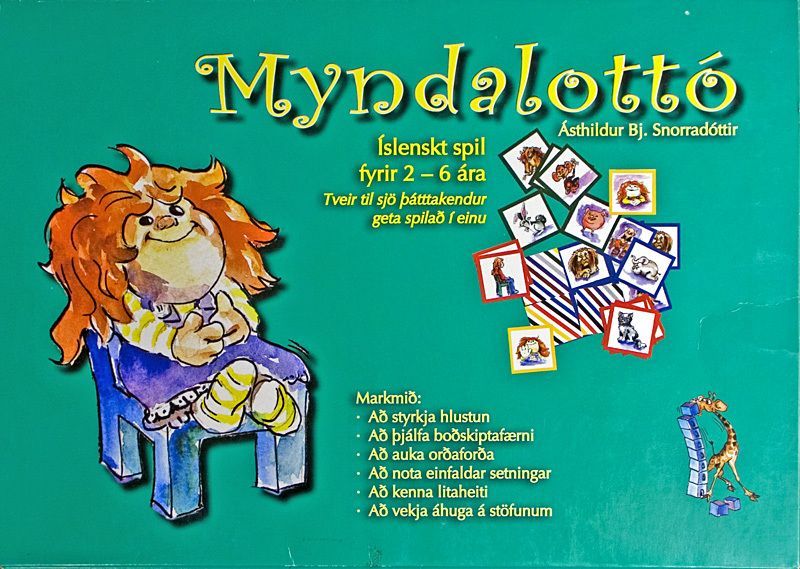 Myndalottó Bínu cover art