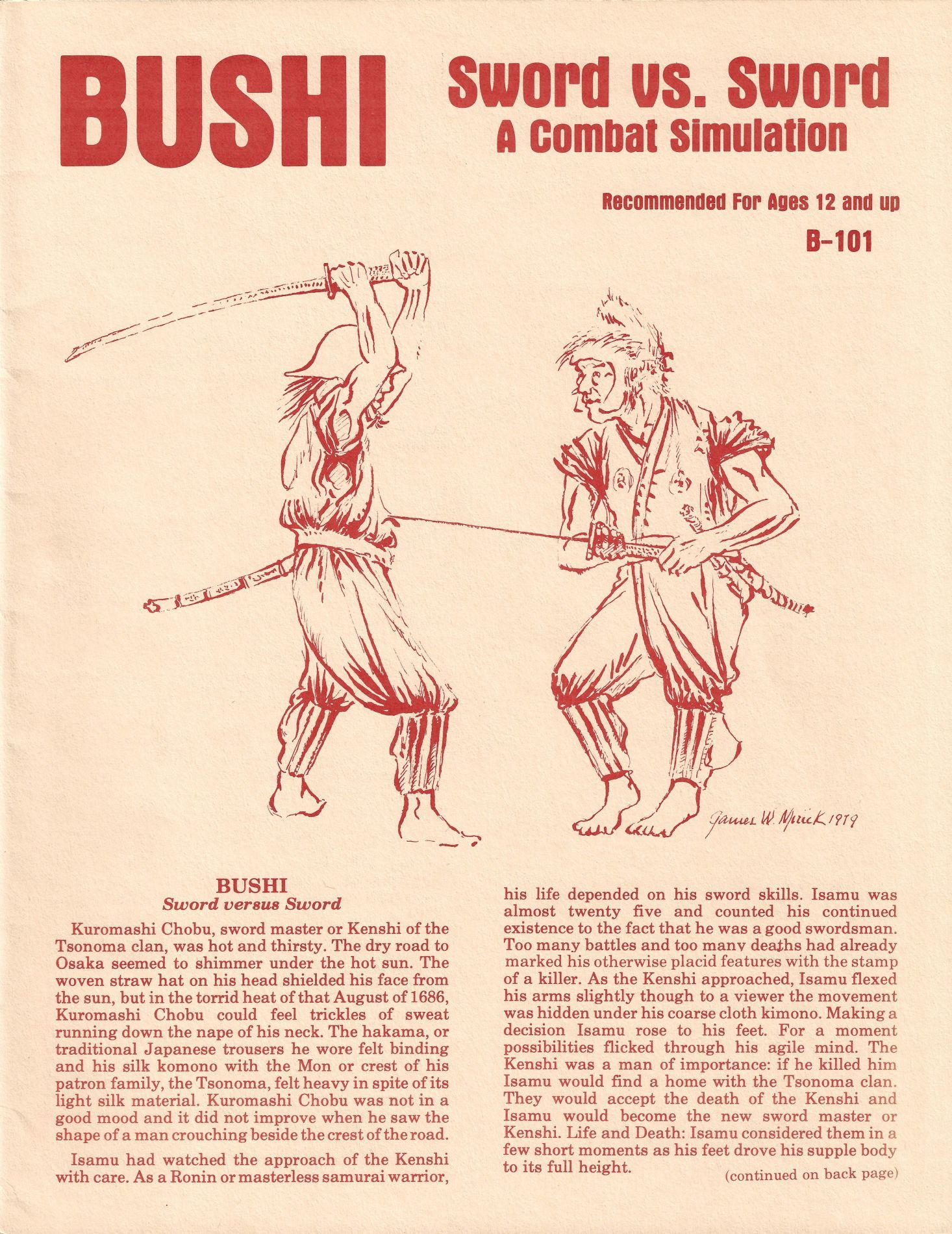 Bushi: Sword vs. Sword