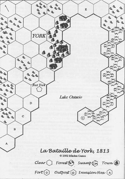 La Bataille de York 1813 cover art